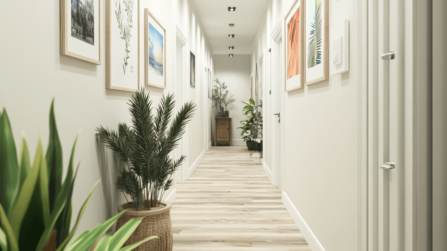 Elementos decorativos para un pasillo acogedor