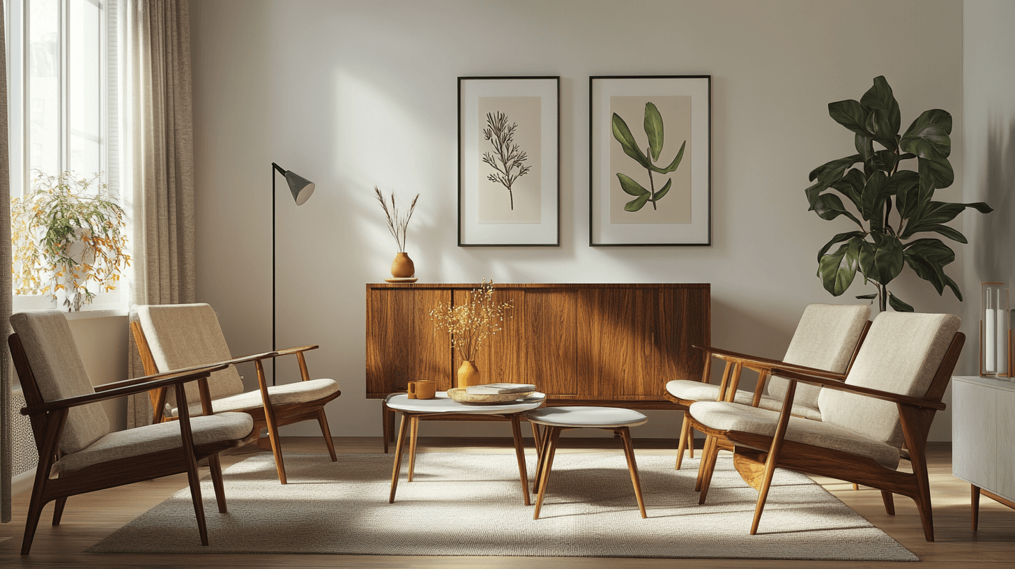 Muebles en estilo Scandi-Retro: La perfecta simbiosis