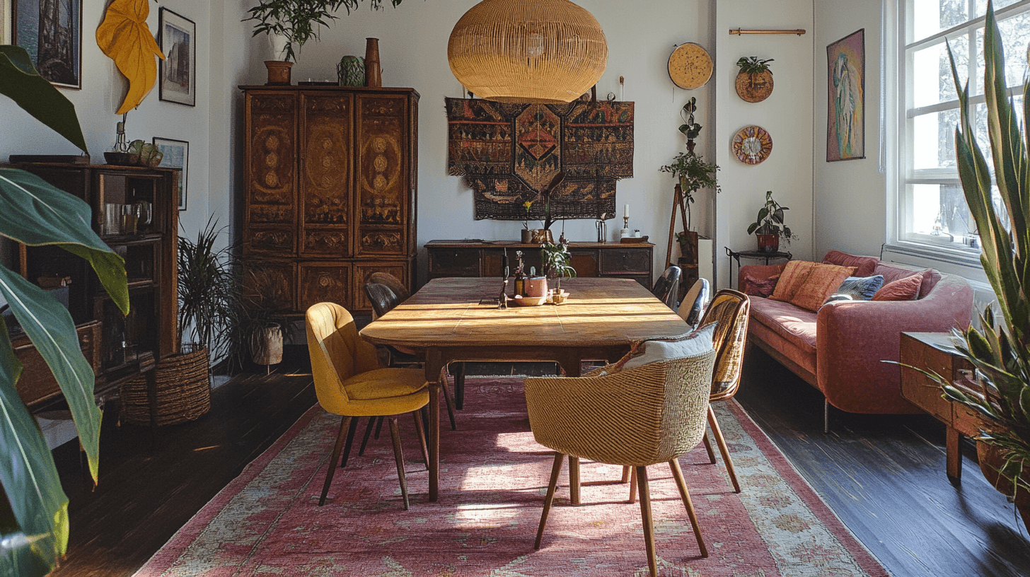 Muebles de estilo Boho: mezcla de lo antiguo y lo nuevo