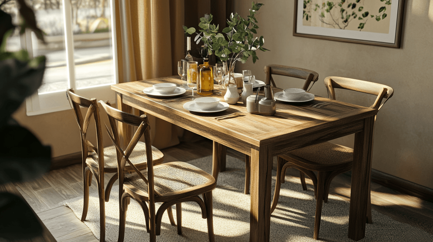 Muebles en tonos tierra: La base para tu comedor