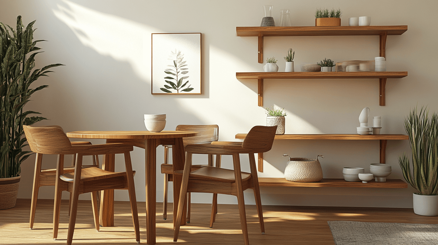 Muebles de madera: Calidez y naturalidad en el apartamento de la ciudad