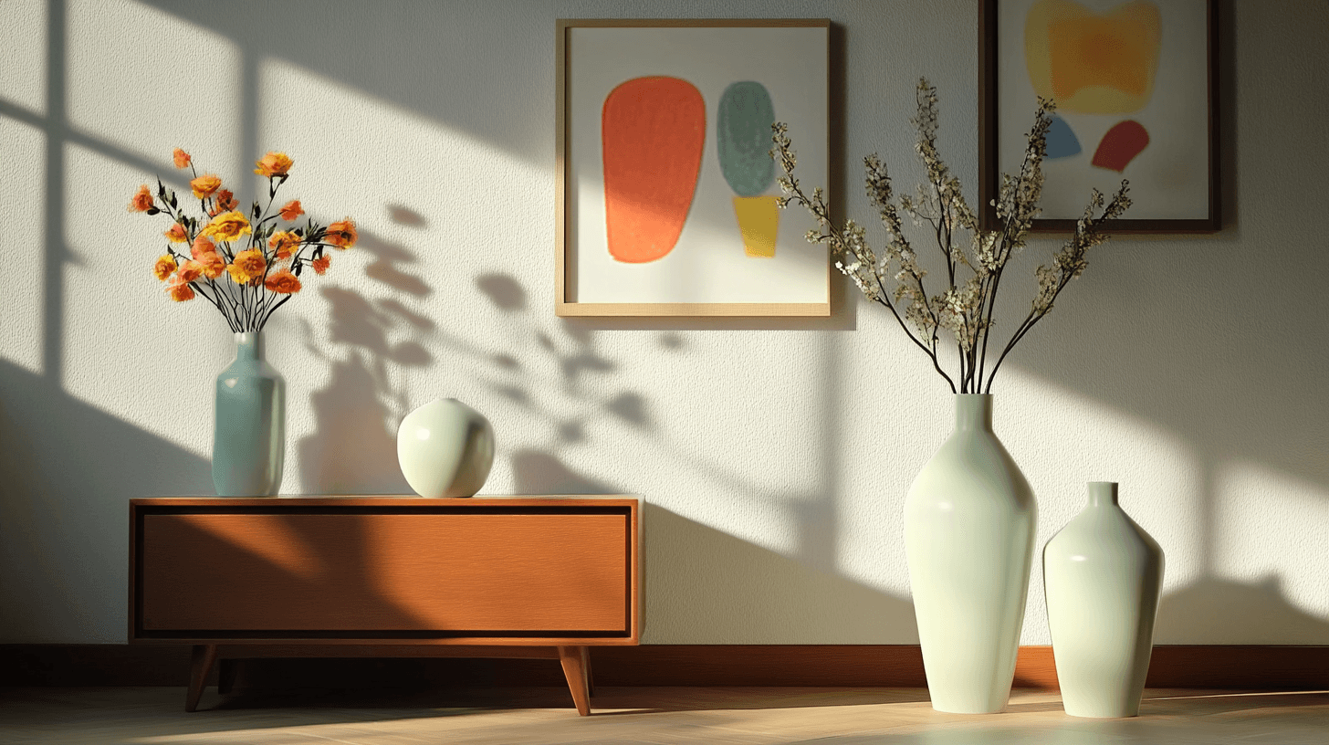 Consejos de decoración para una sala de estar de estilo Mid-Century