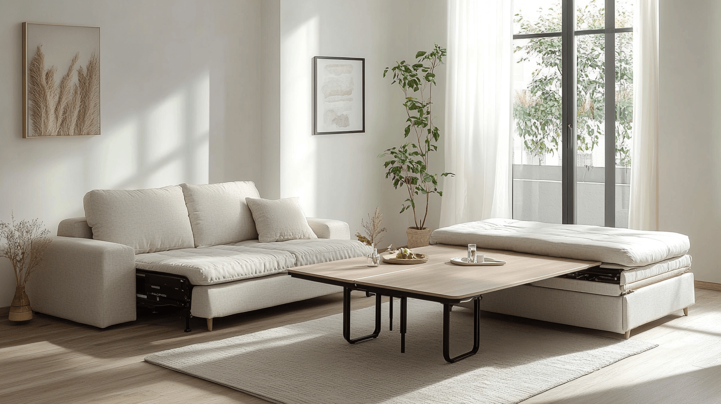 Selección de muebles para espacios multifuncionales