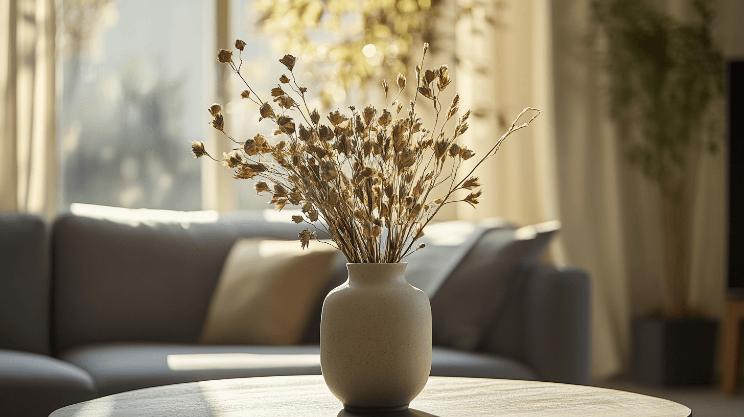 Decoración con flores secas: Arreglos florales duraderos