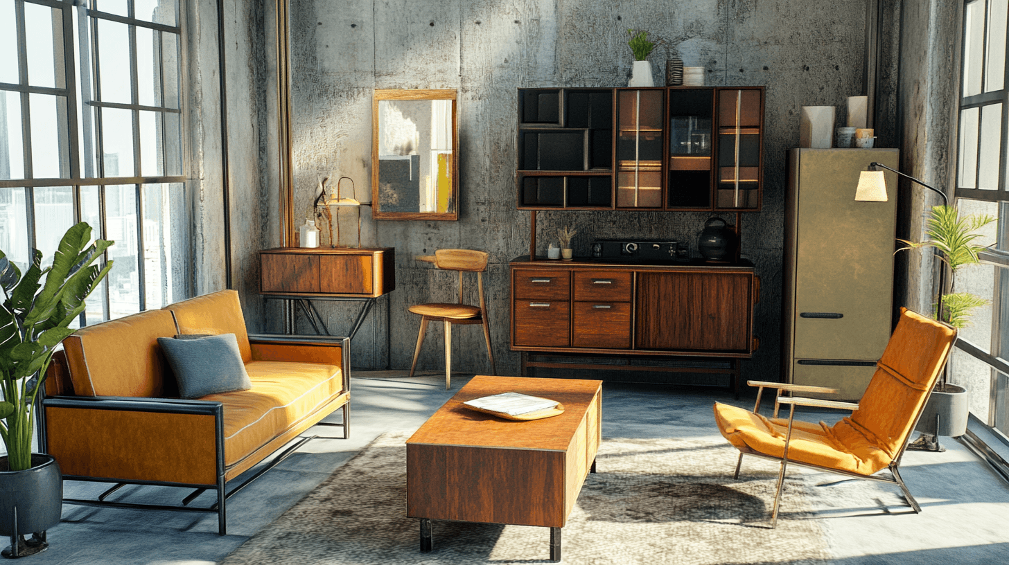 Muebles en estilo Scandi Industrial