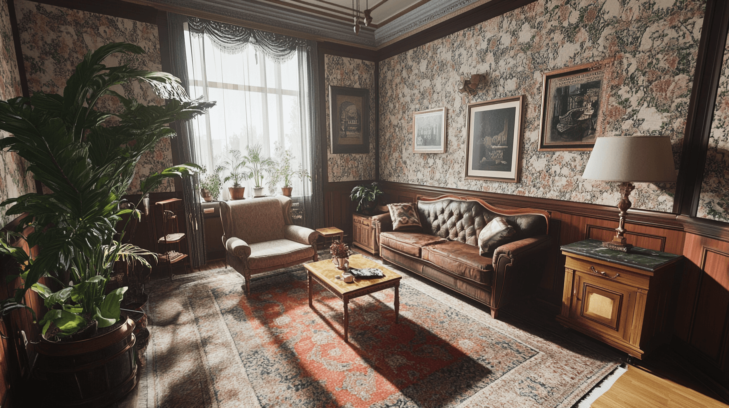 Decoración en estilo Victorian Modern