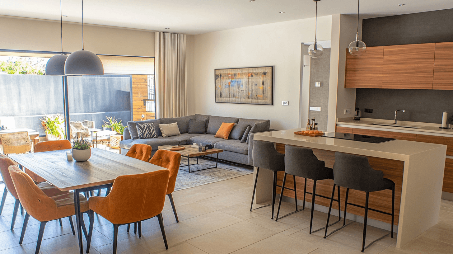 La elección correcta de muebles para la cocina-comedor