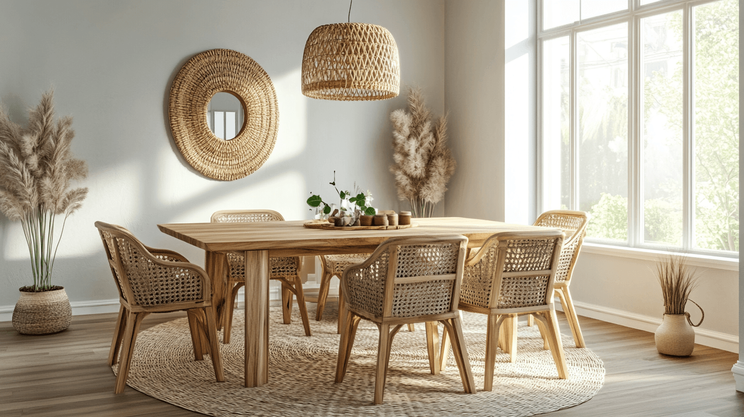 Muebles de materiales naturales: La base del Natural Chic