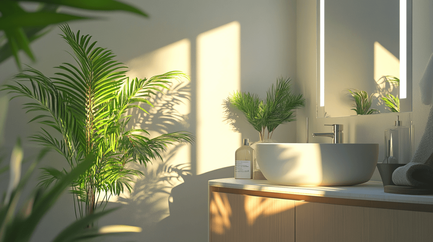 Plantas en el baño: Frescura y naturalidad