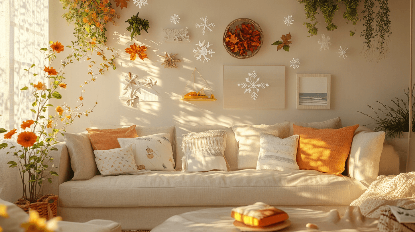 Decoración estacional: Ideas frescas para primavera, verano, otoño e invierno