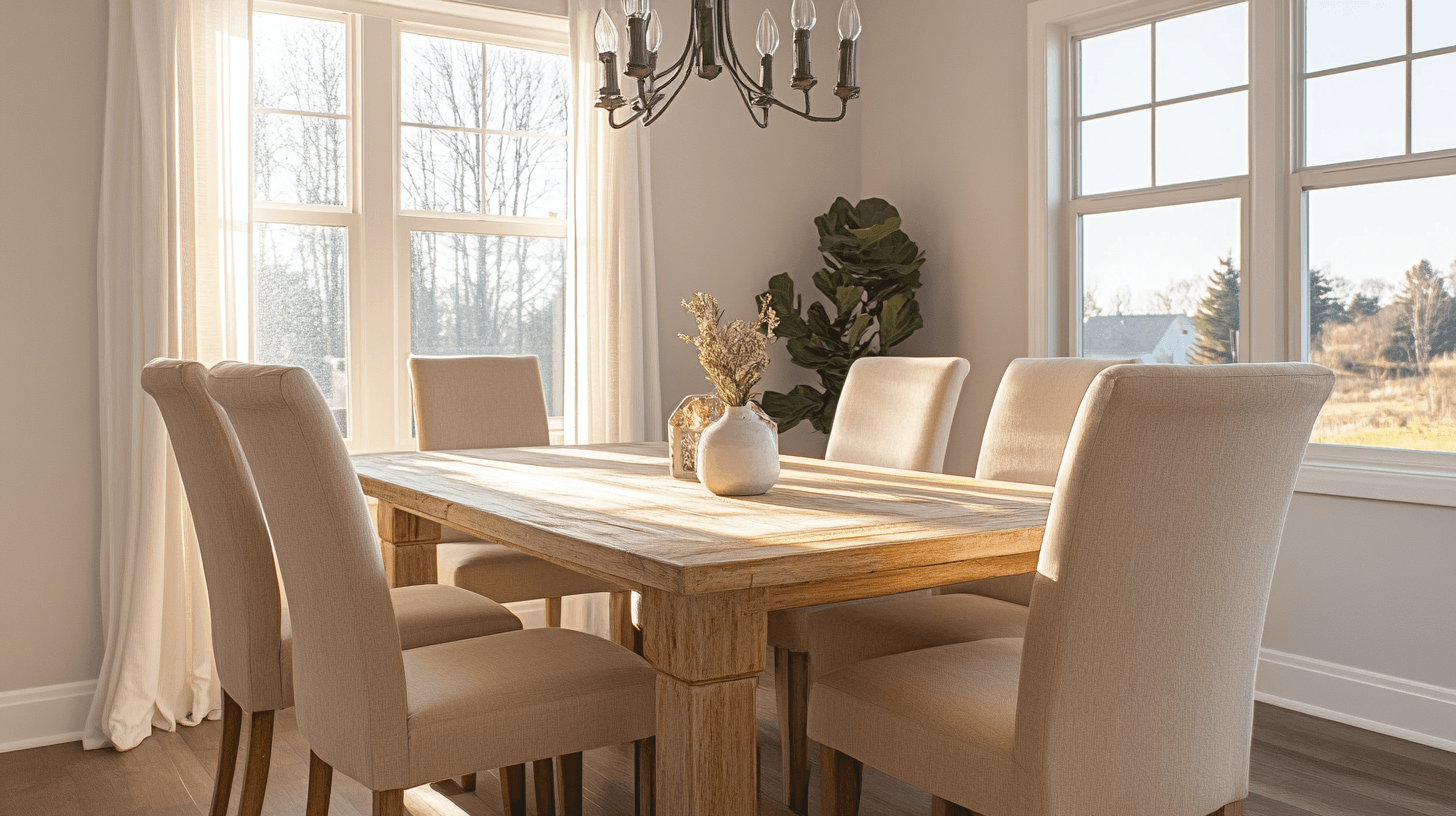 Muebles de madera y beige: La simbiosis perfecta