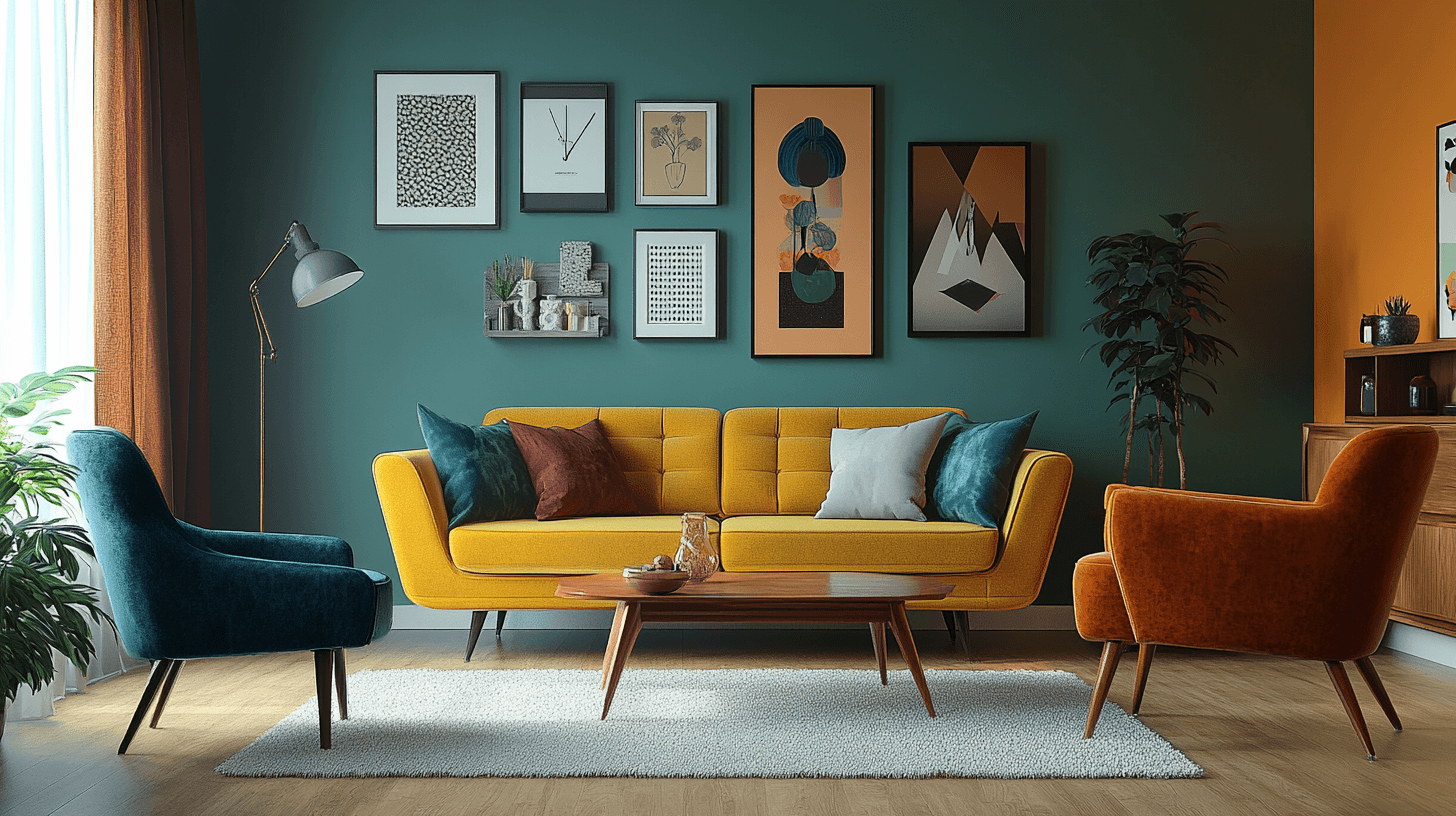 Diseño de color: La paleta adecuada para el encanto retro