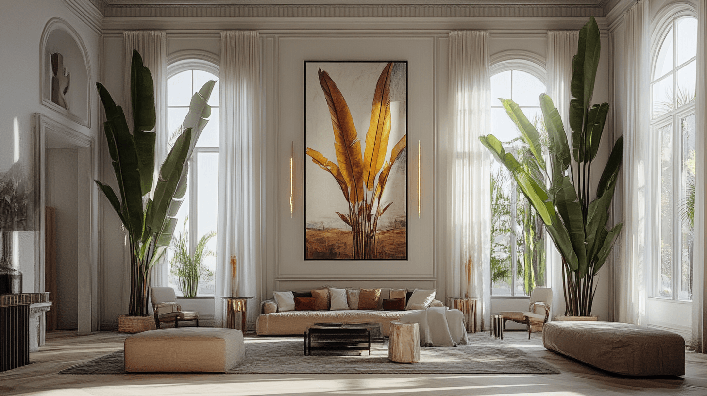 Consejos de decoración para techos altos
