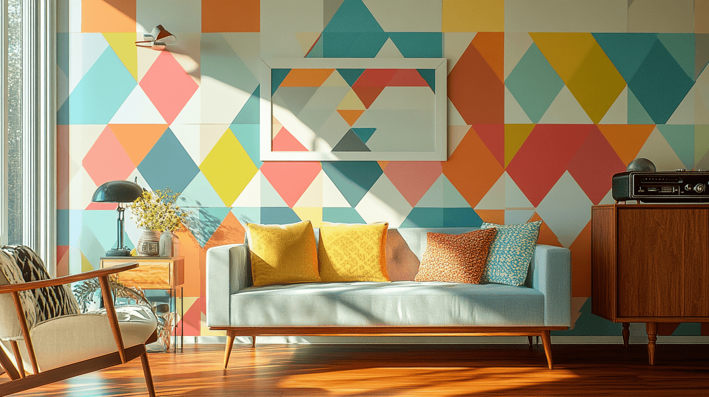 Colores y patrones: La esencia del estilo retro