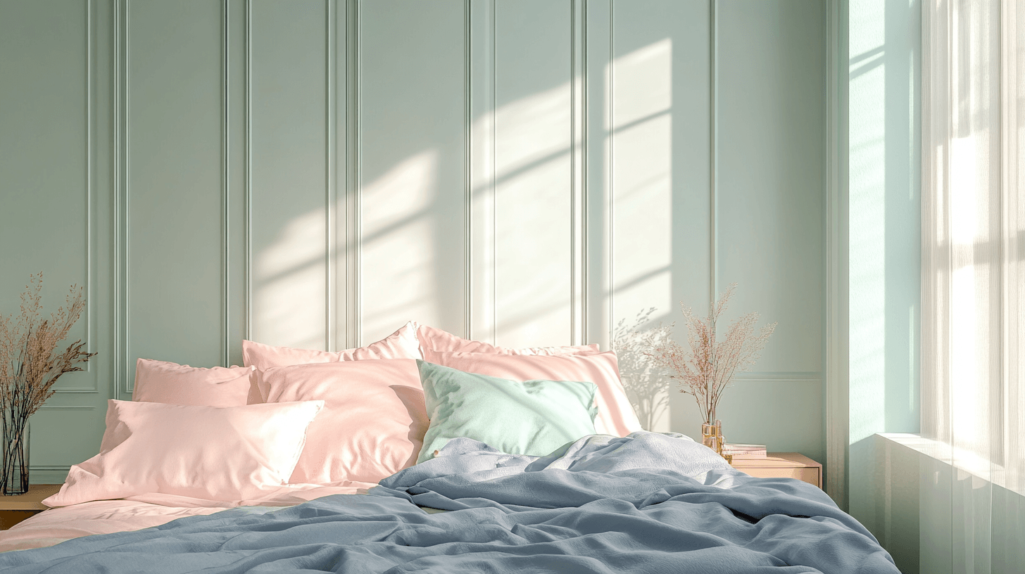 Las mejores combinaciones de colores pastel para tu dormitorio
