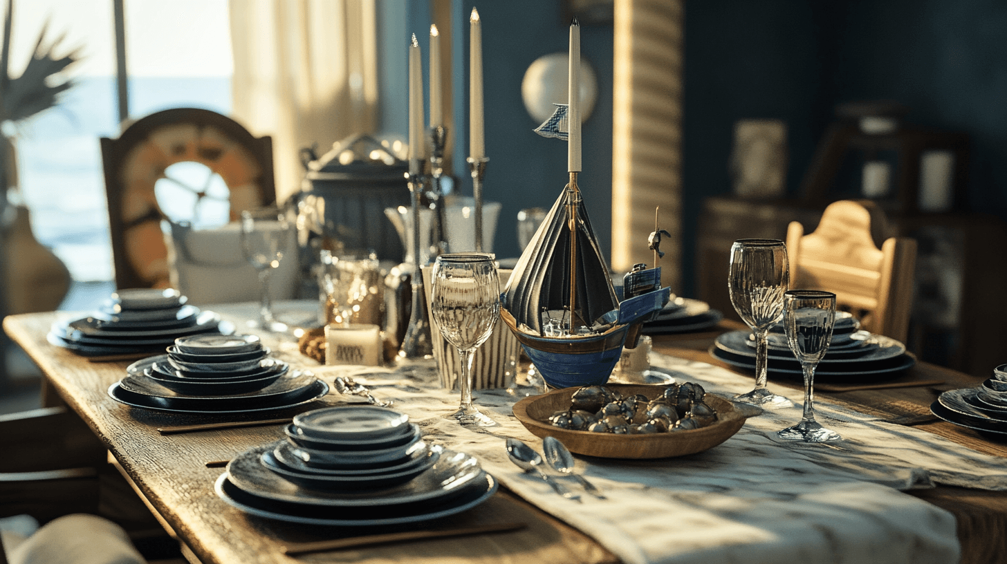 Decoración de mesa temática para ocasiones especiales