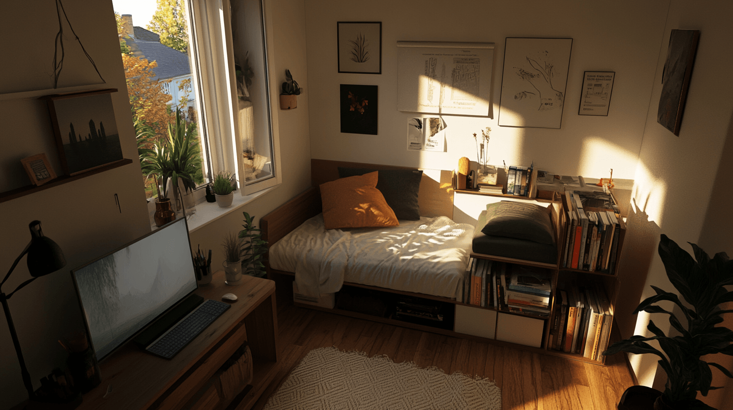 Muebles que ahorran espacio para espacios pequeños