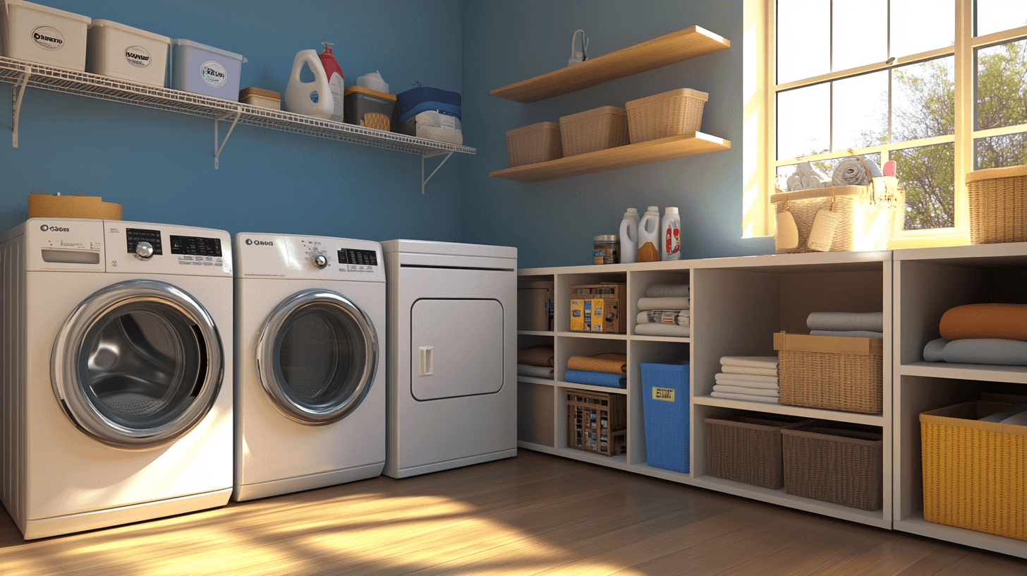 Configurar el cuarto de servicio: Eficiencia en el hogar