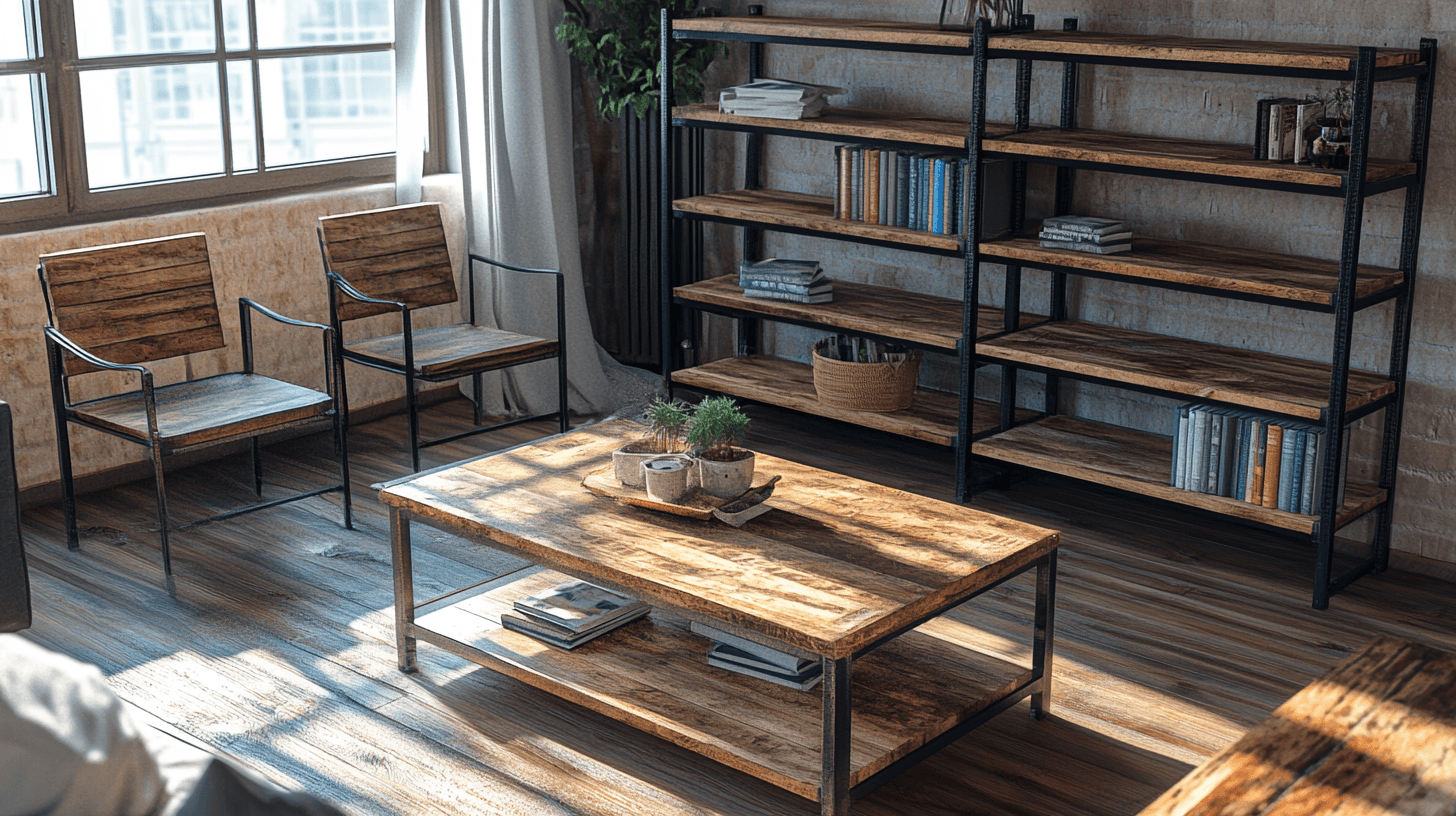 Muebles en estilo Rustic Industrial
