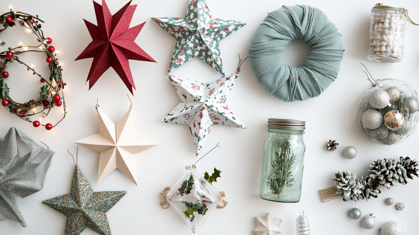 Proyectos de bricolaje: Decoración navideña creativa y sostenible hecha por ti mismo