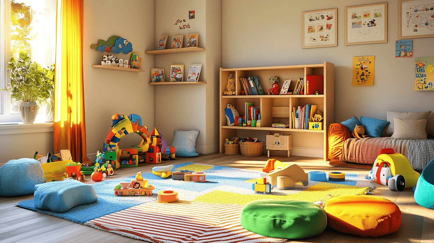 Configurar una sala de juegos: Espacio creativo para niños