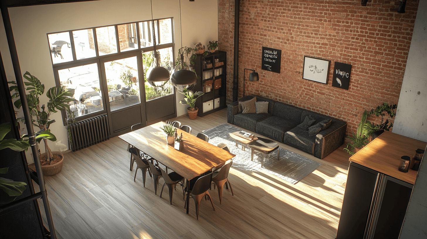 Vivienda abierta: Diseño de espacios en estilo loft