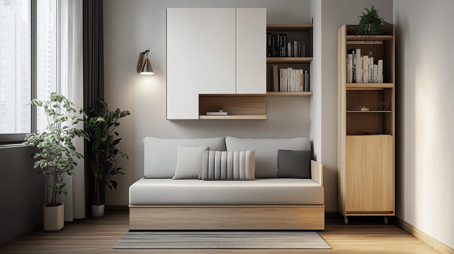 Muebles multifuncionales para espacios pequeños