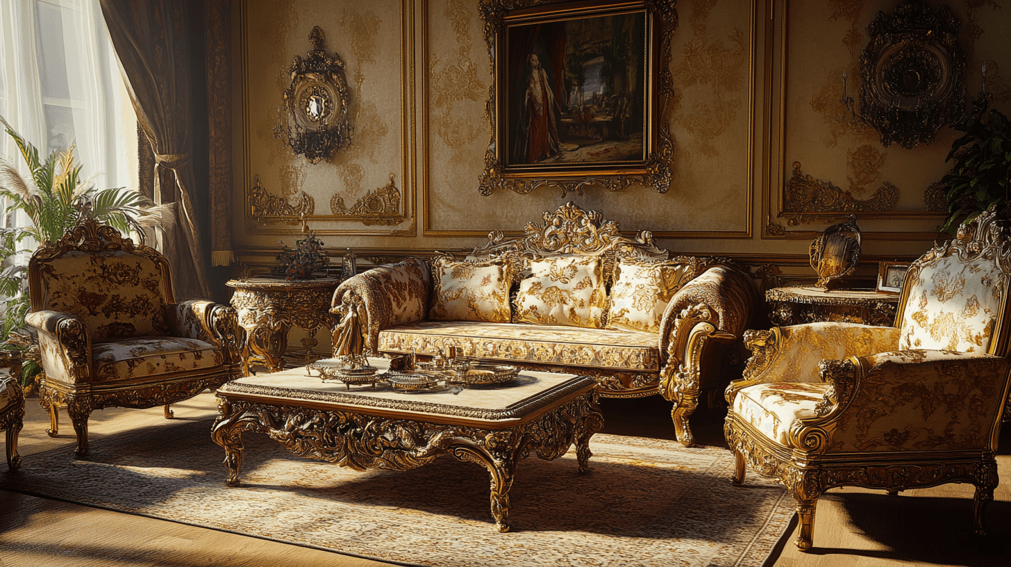 Muebles barrocos: Esplendor opulento para tu hogar