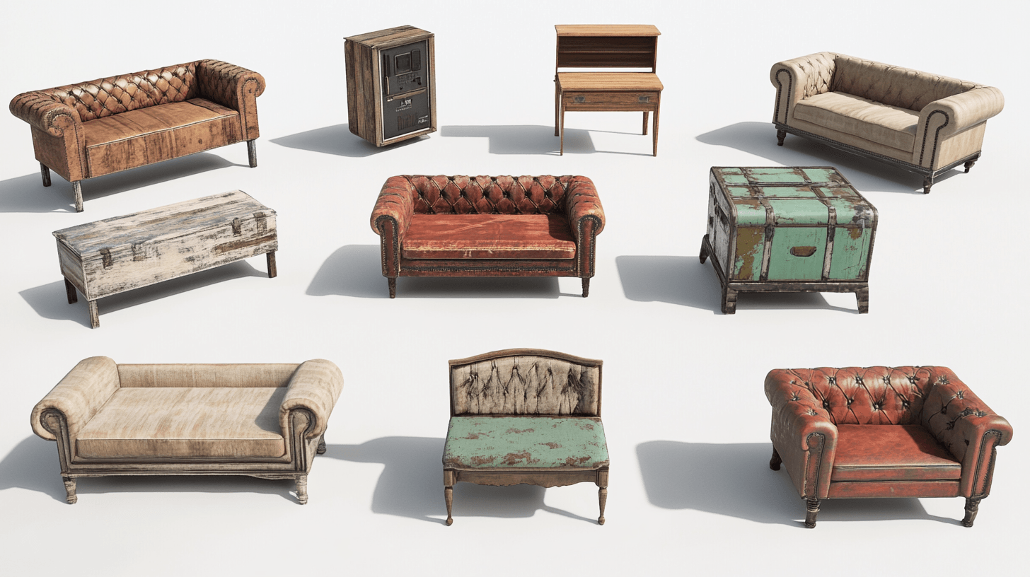 Muebles en estilo Boho Industrial