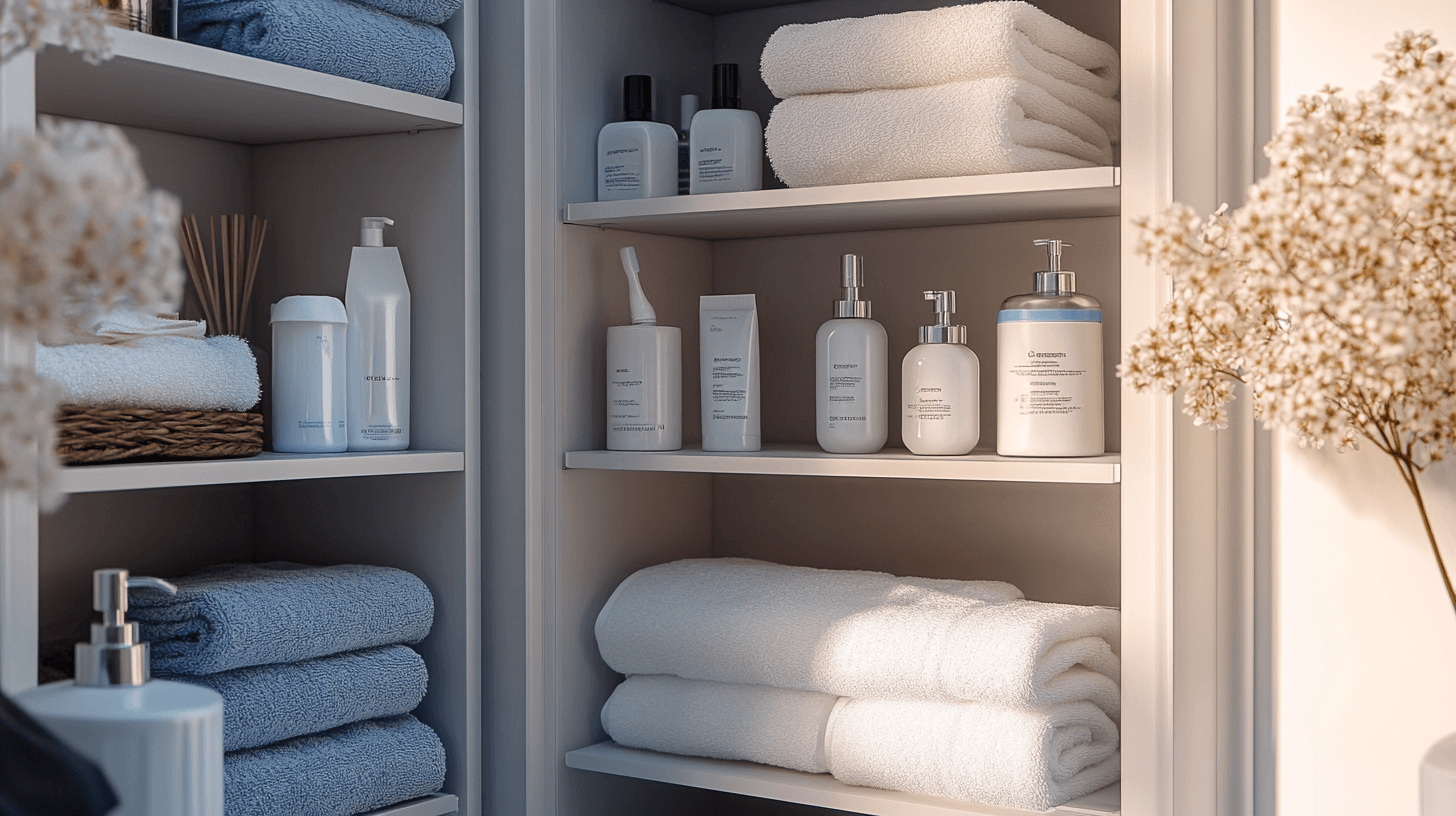 Consejos para el uso óptimo de los armarios de baño