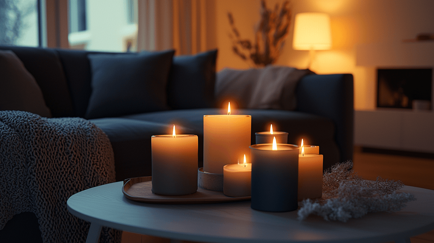 Decorar con velas: Luz acogedora para cada habitación