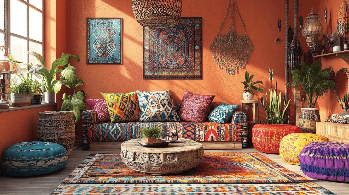 Boho maximalista: Colores y patrones sin límites