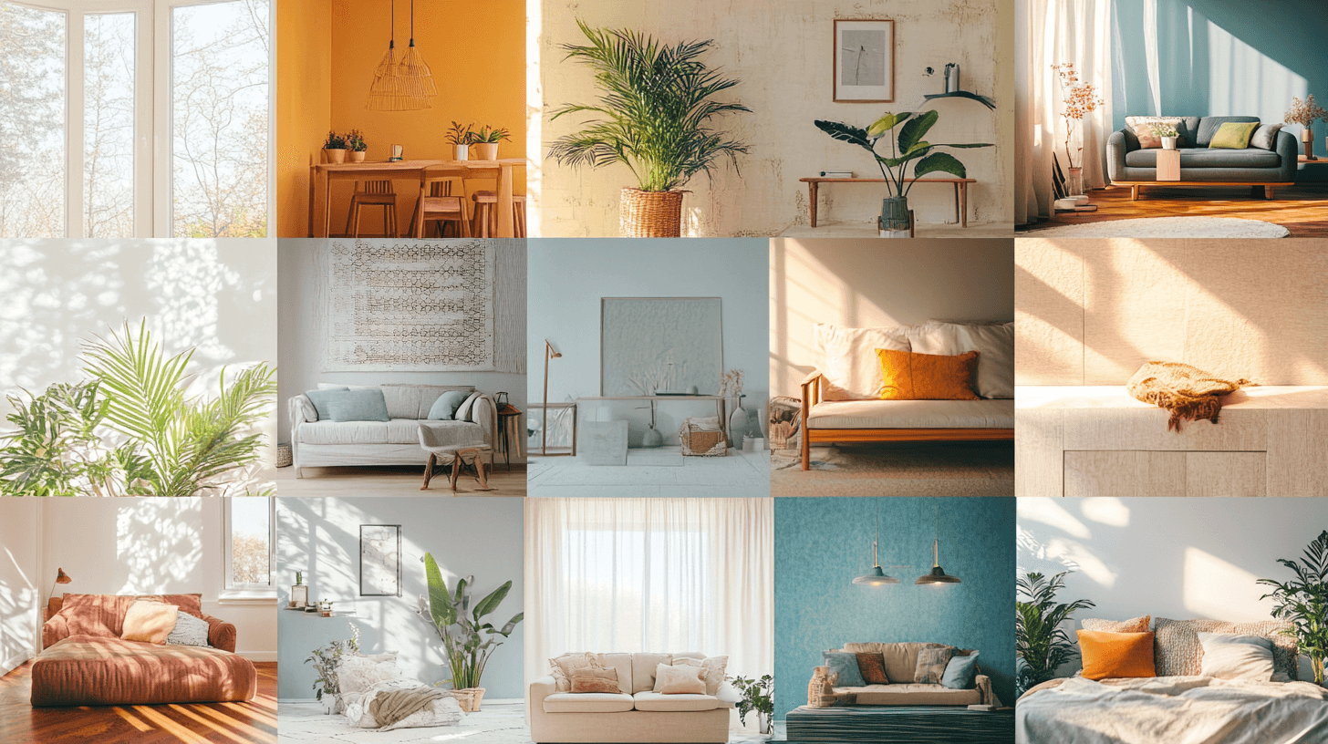 Conceptos de color para diferentes estilos de vida