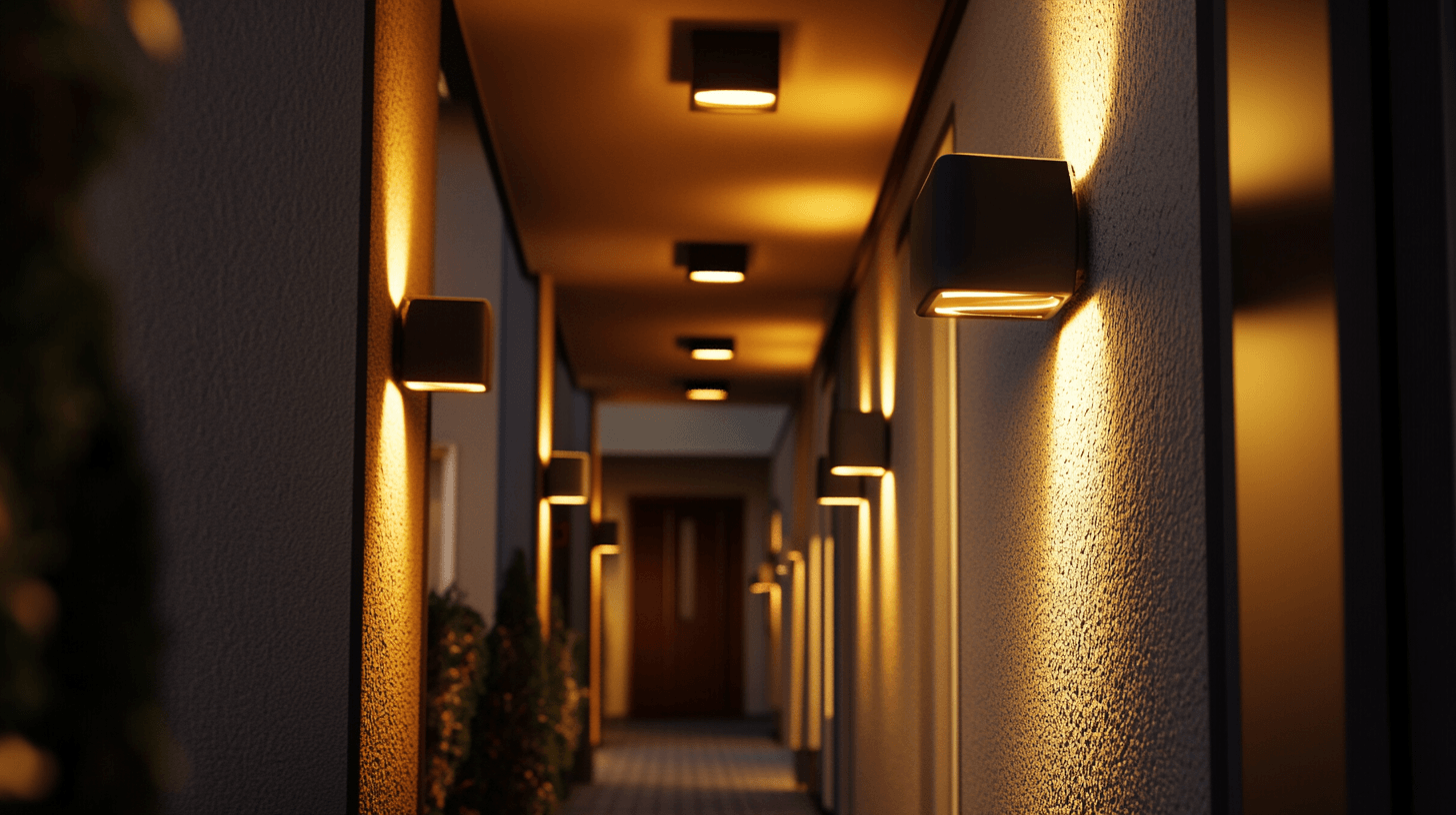 Iluminación en el pasillo: Crear ambiente