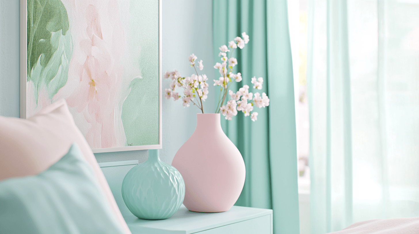 Decoraciones en colores pastel: El complemento perfecto