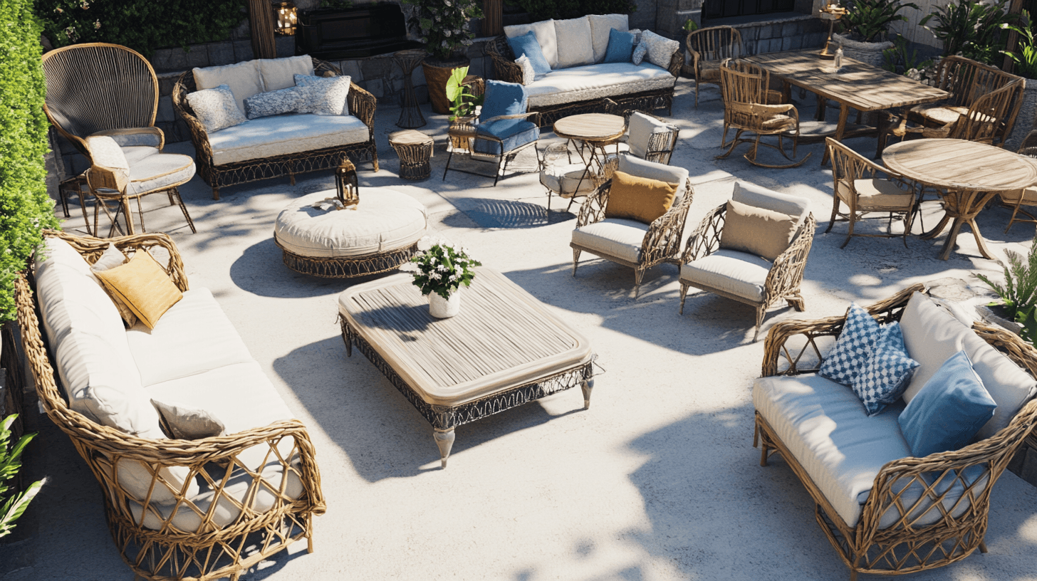 Los muebles adecuados para tu salón de jardín