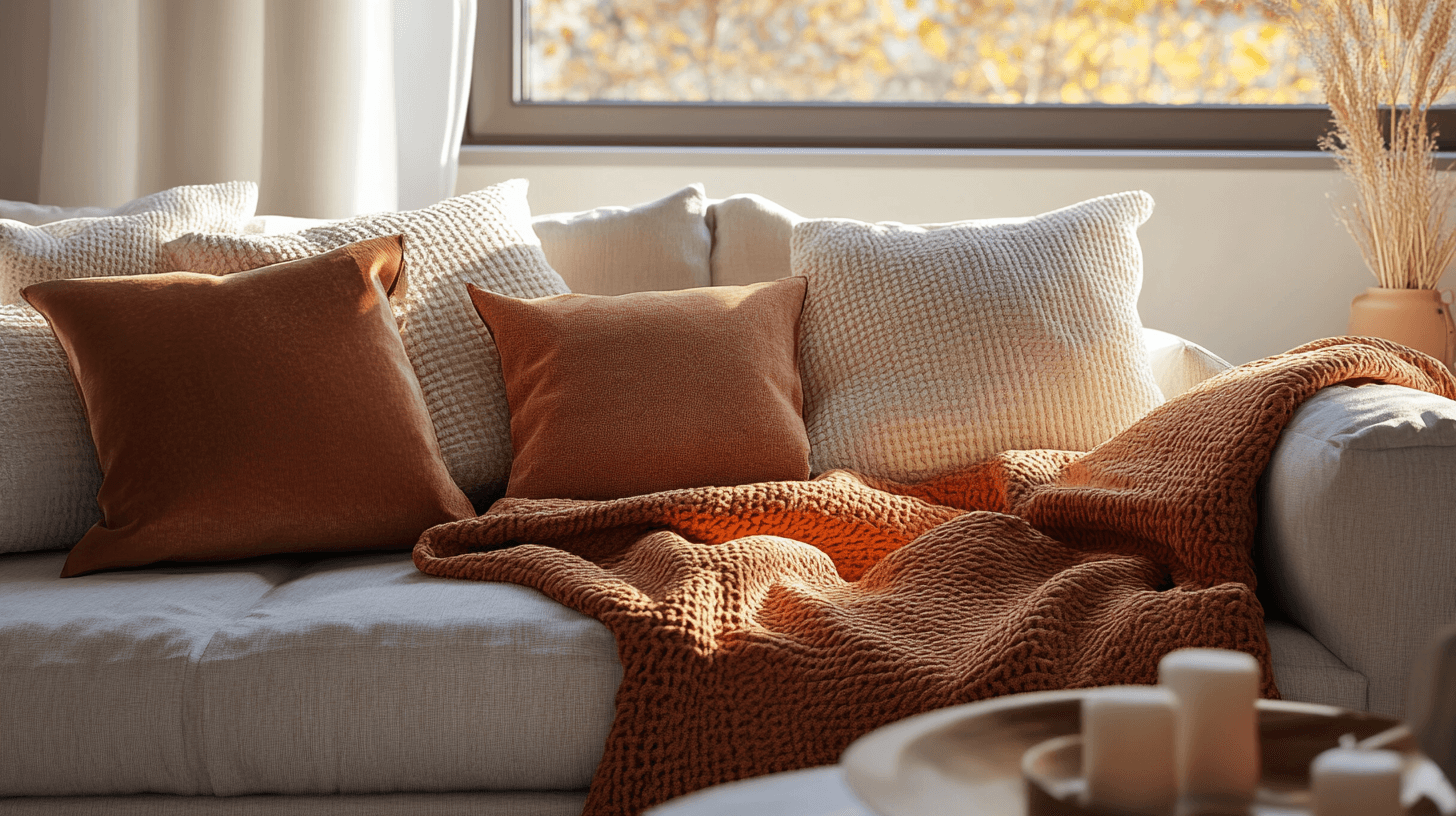 Textiles acogedores para cálidas noches de invierno