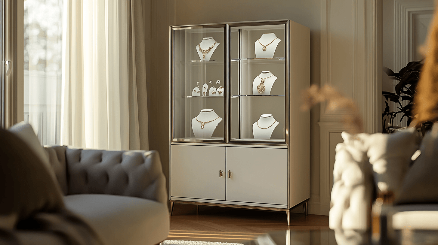 Elegir la vitrina adecuada para tus joyas
