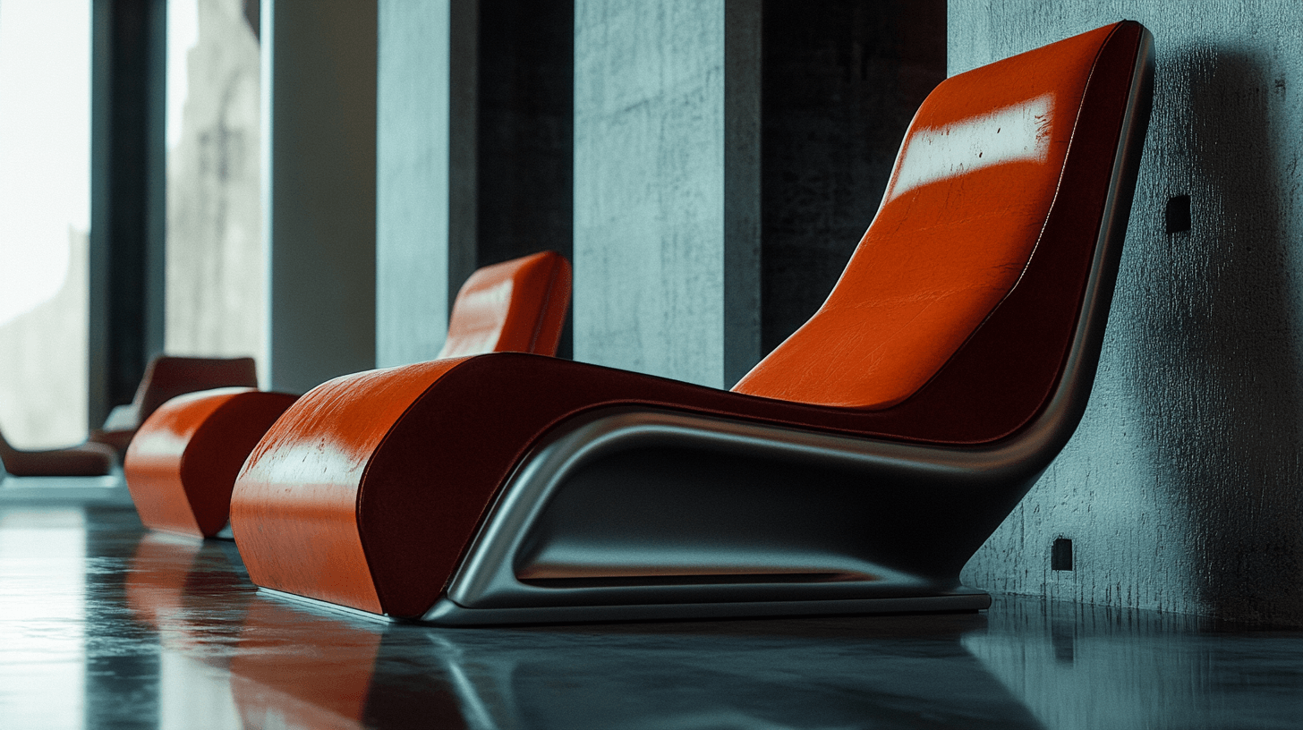 Muebles en estilo Retro Futurism