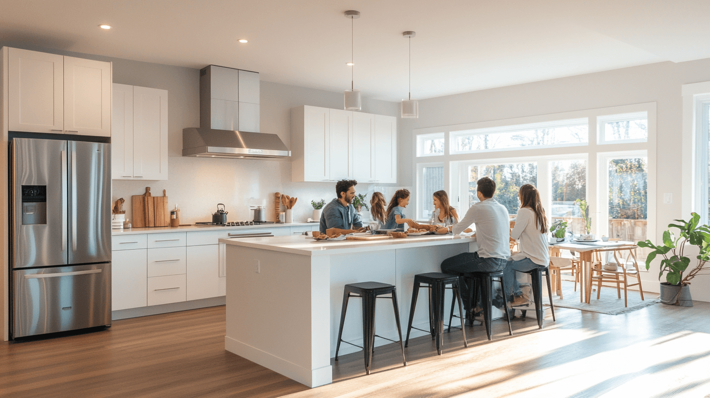 Cocina con isla: El punto de encuentro perfecto para toda la familia