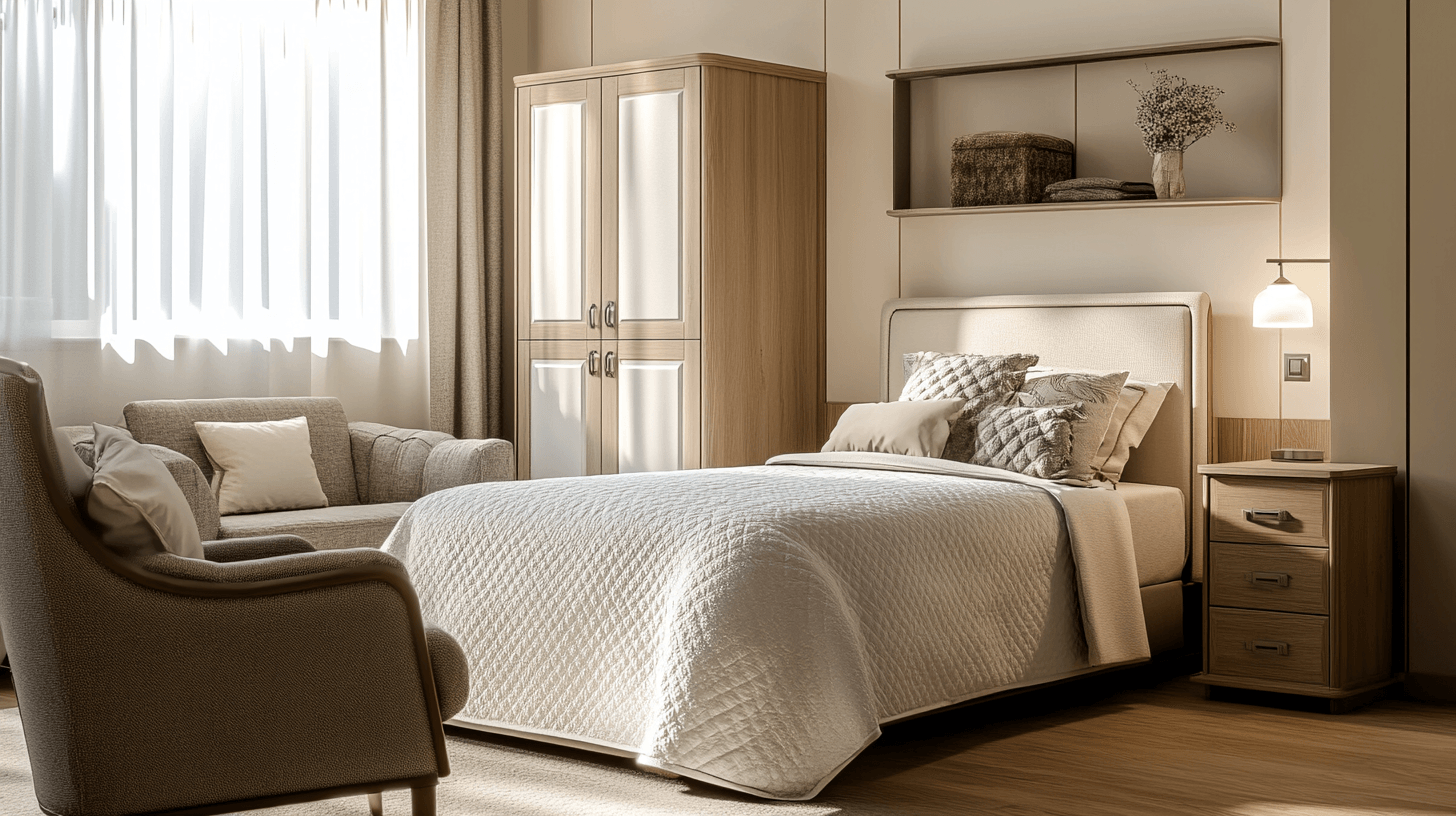La elección correcta de muebles para la habitación de invitados