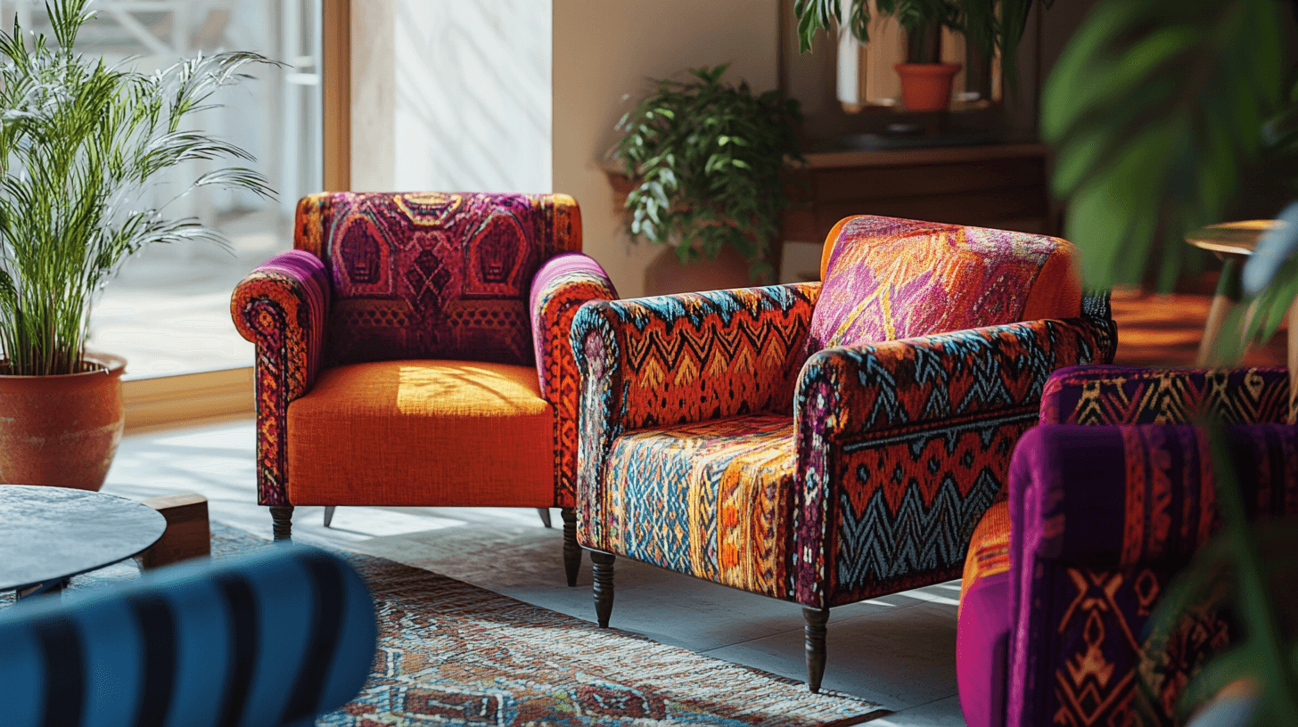 Muebles en estilo étnico chic: la tradición se encuentra con la modernidad