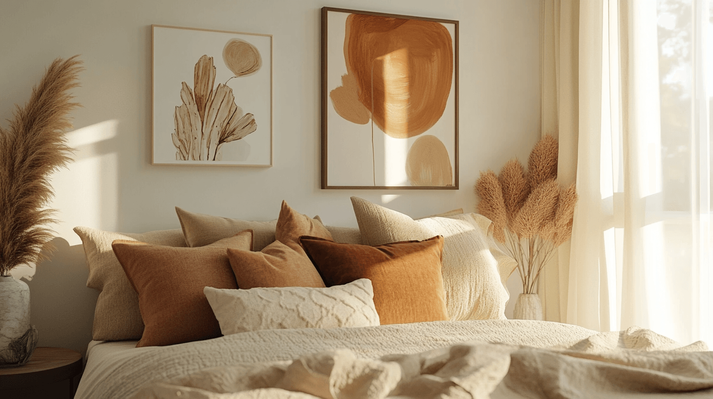 Decoración en tonos tierra suaves: Crear acentos y ambiente