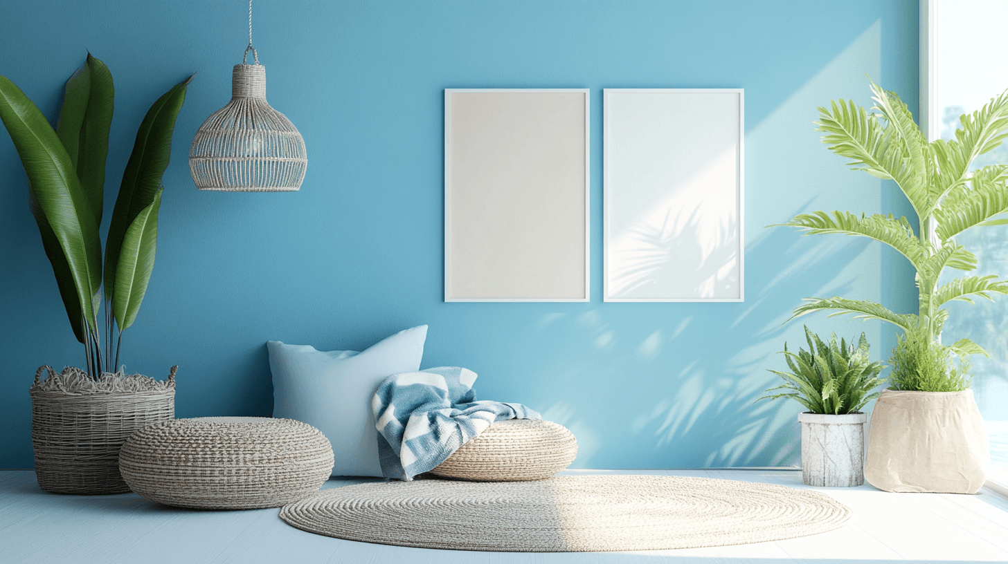 Diseño de color en Coastal Chic: La brisa marina perfecta