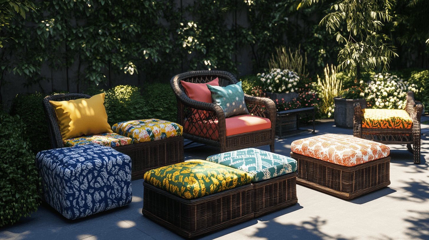 Cojines y almohadillas para muebles de jardín: Comodidad y estilo