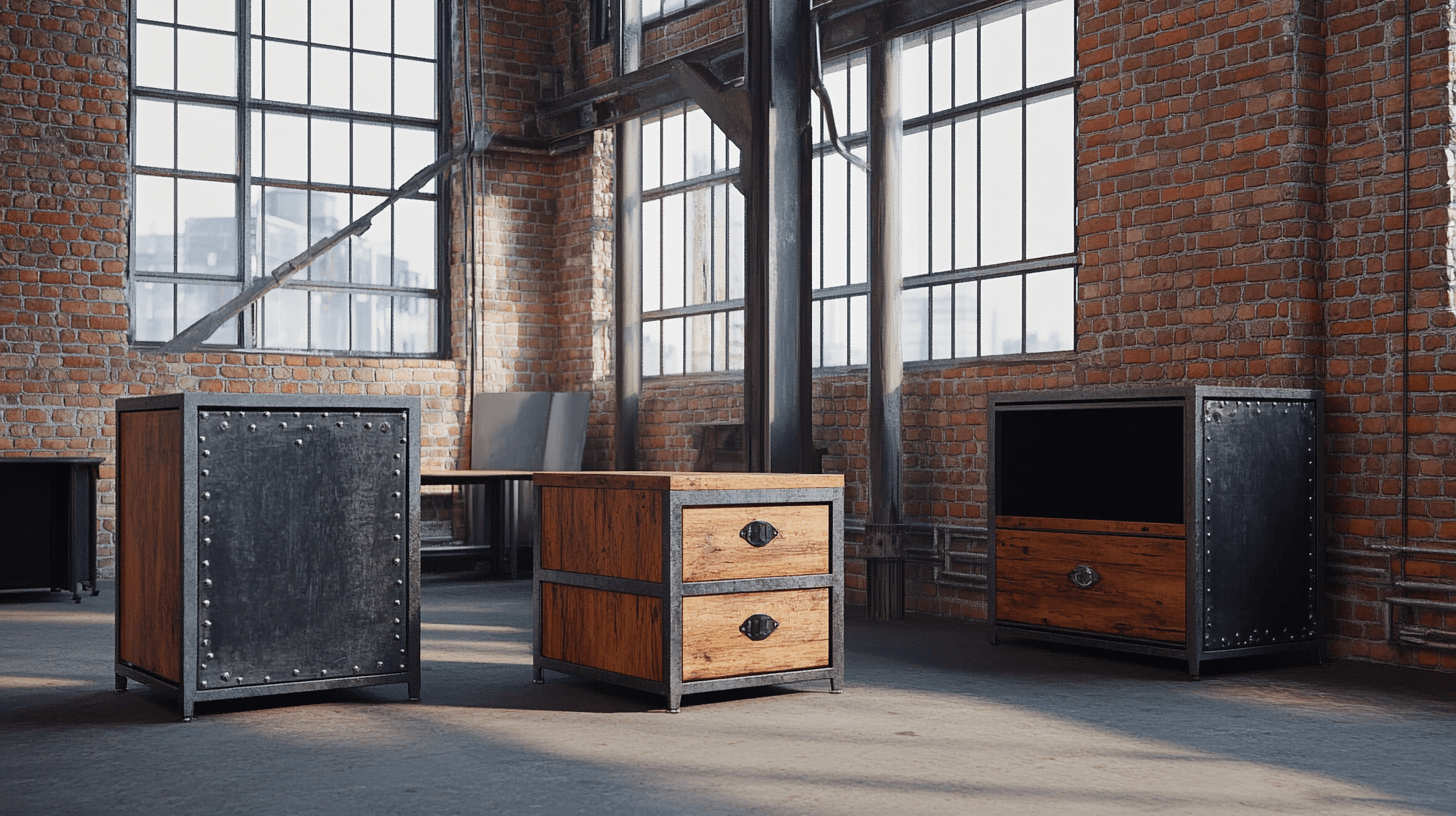 Muebles de estilo loft: la funcionalidad se encuentra con el diseño