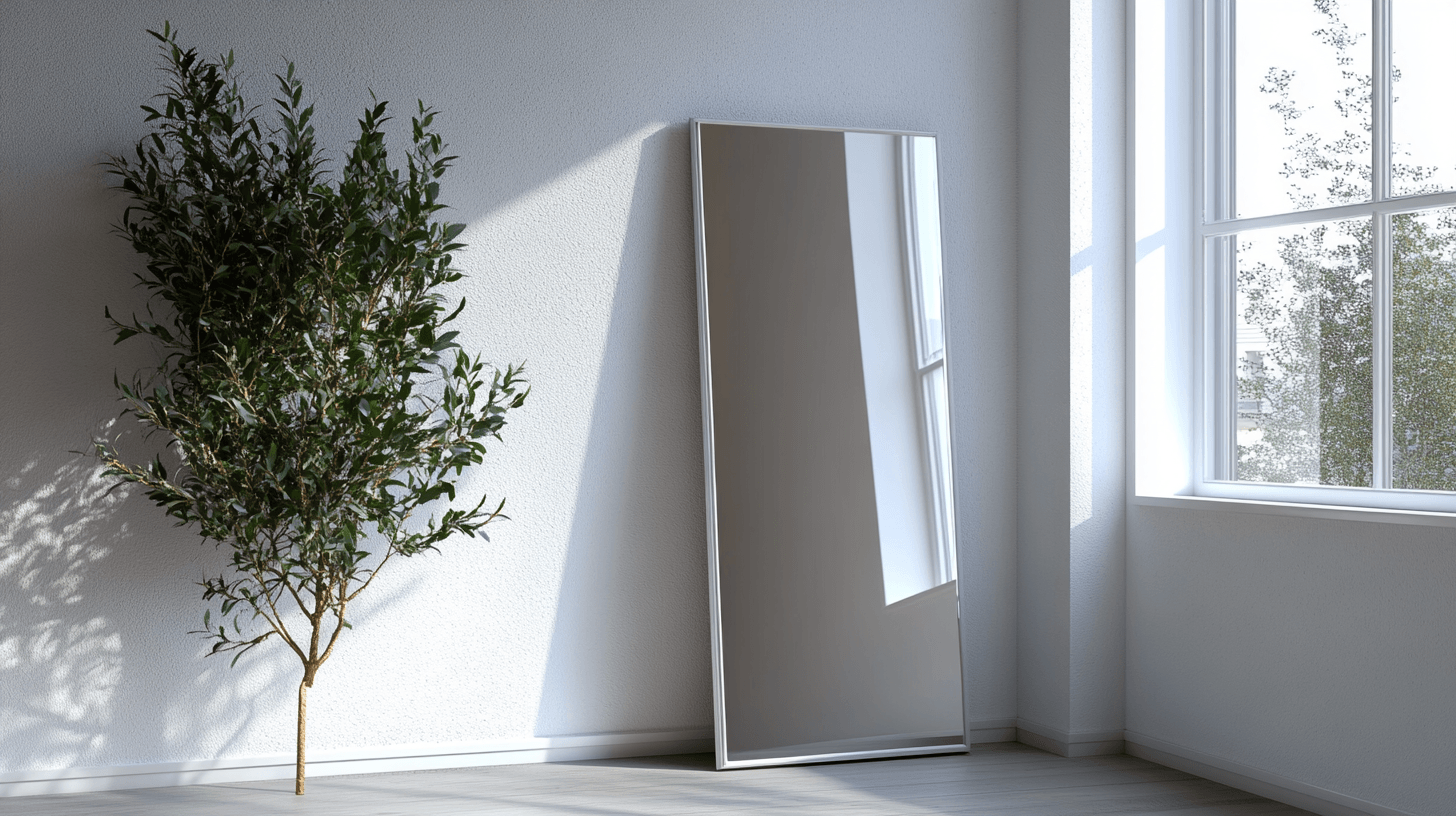 La colocación correcta de los espejos de pared