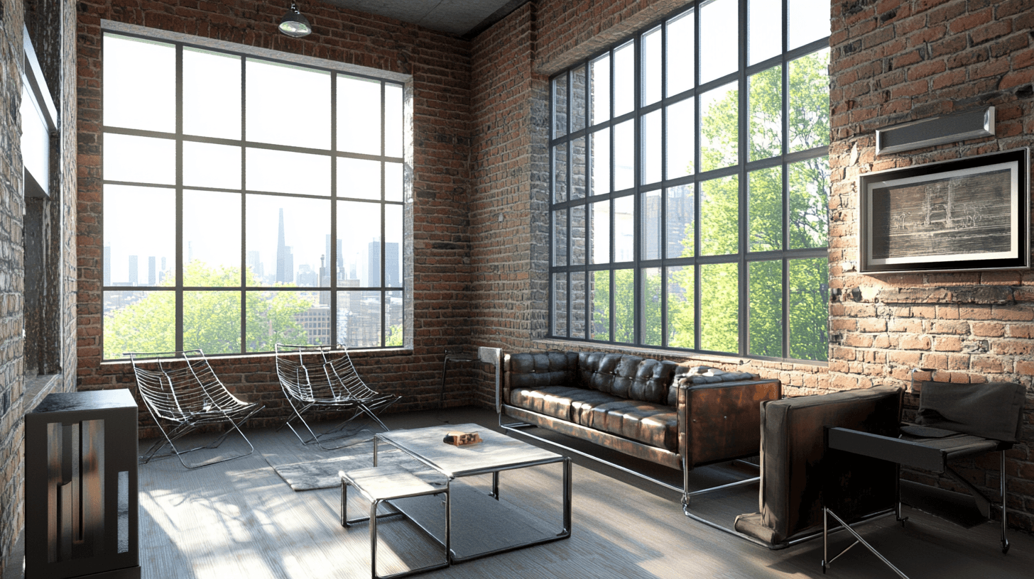 Industrial urbano: El estilo de la gran ciudad para el hogar