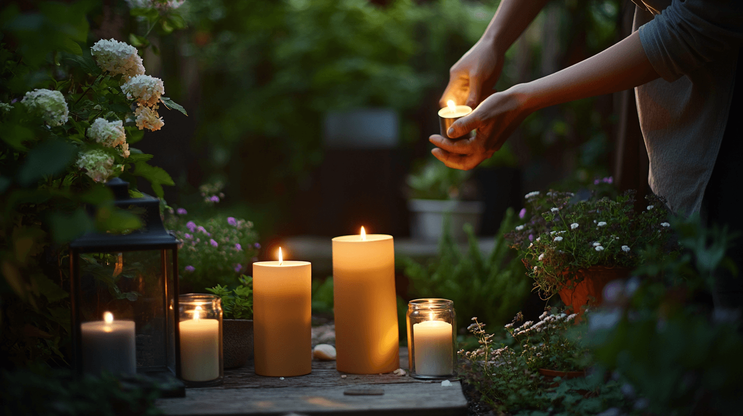 Consejos para el cuidado y la seguridad de velas y faroles