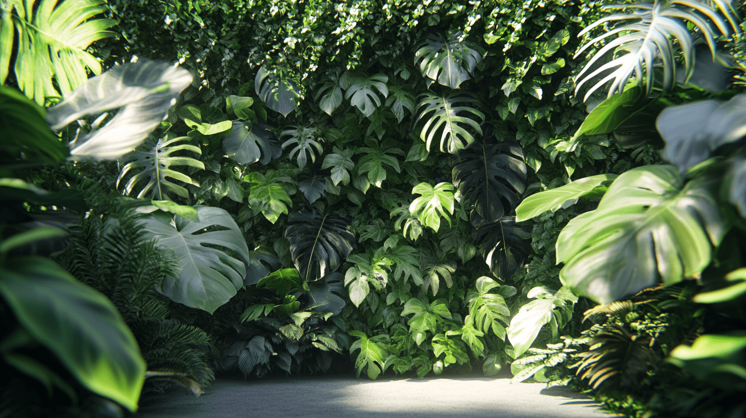 Soluciones naturales de privacidad con plantas